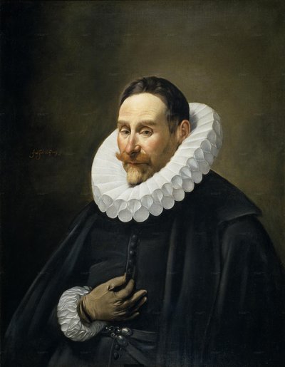 Porträt eines Gentlemans, 1618-23 von Fray Juan Batista Maino or Mayno