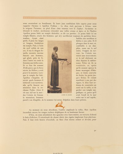 Der Wagenlenker von Delphi von Frédéric Boissonnas