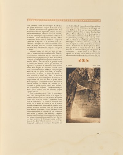 Mykene. Tholos von Atreus von Frédéric Boissonnas