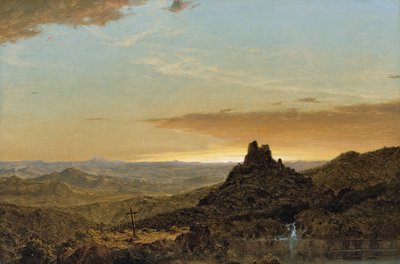Kreuz im Wildnis von Frederic Edwin Church