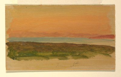 Athen, Blick vom Meer von Frederic Edwin Church