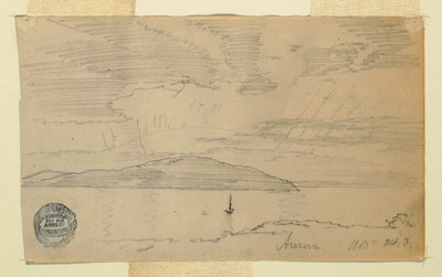 Aurora, Mount Desert Island von Frederic Edwin Church