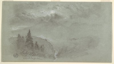 Berchtesgaden, Bayern, 27. Juli 1868 von Frederic Edwin Church