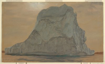 Grauer Eisberg von Frederic Edwin Church