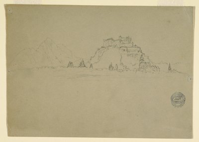 Hehensalzburg, Österreich (Verso), 1868 von Frederic Edwin Church