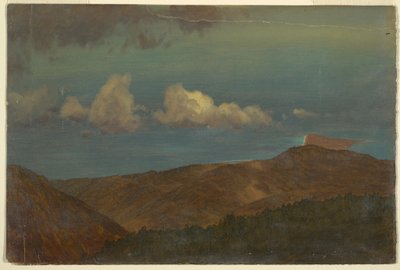 Hügelige Landschaft von Frederic Edwin Church