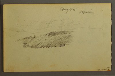 Haus, Segelboot, Pflanze von Frederic Edwin Church