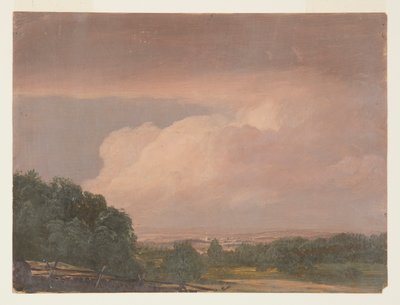 Landschaft (möglicherweise Hudson Valley), 1860–70 von Frederic Edwin Church