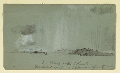 Landschaft mit Regen, 1860 von Frederic Edwin Church