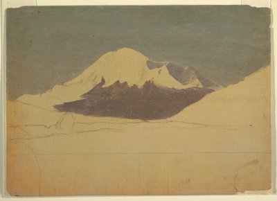 Berg Chimborazo, Ecuador von Frederic Edwin Church