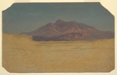 Zeichnung, Berglandschaft, 1868 von Frederic Edwin Church
