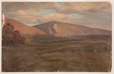Zeichnung, Mt. Katahdin von Südwesten (?), 1870–80 von Frederic Edwin Church