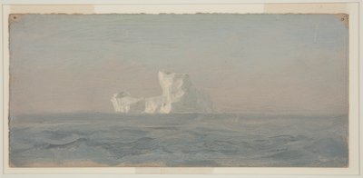 Zeichnung, vor Eisberg, Neufundland, Juni 1859 von Frederic Edwin Church