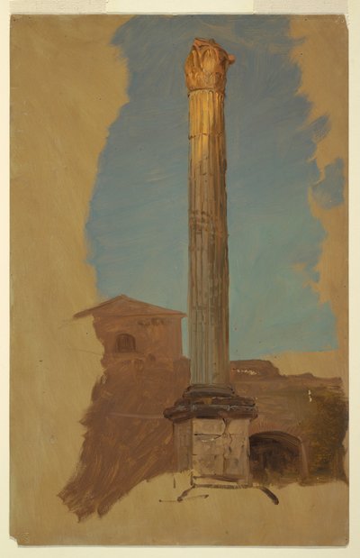 Rom, klassische Säule, 1868–69 von Frederic Edwin Church