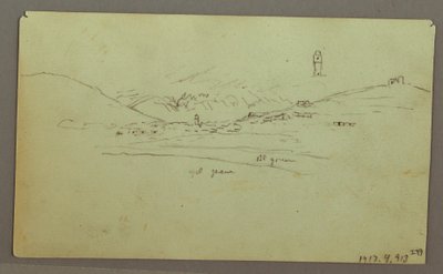Ruinen, 27. April 1868 von Frederic Edwin Church