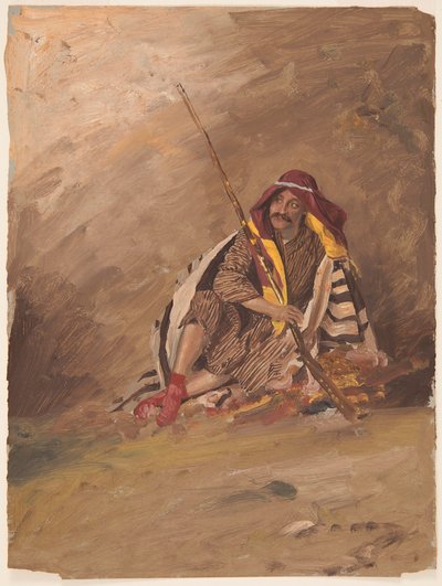 Sitzender Beduine, wahrscheinlich Februar 1868 von Frederic Edwin Church