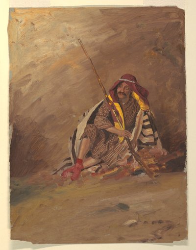 Sitzender Beduine, wahrscheinlich Februar 1868 von Frederic Edwin Church