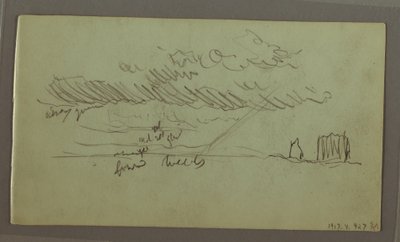 Himmelsstudie, Februar 1869 von Frederic Edwin Church