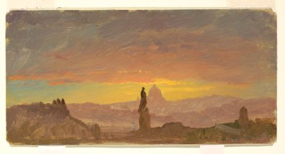 Zeichnung, St. Peter, Rom, gezeigt, 1868-69 von Frederic Edwin Church