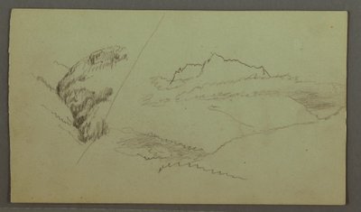 Gipfel über den Wolken, schmales Tal, möglicherweise 1868 von Frederic Edwin Church