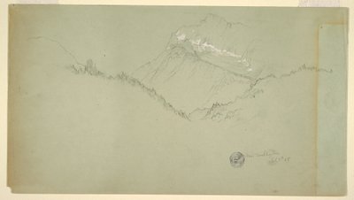 Gipfel des Watzmann, nahe Berchtesgaden, 9. Juli 1868 von Frederic Edwin Church