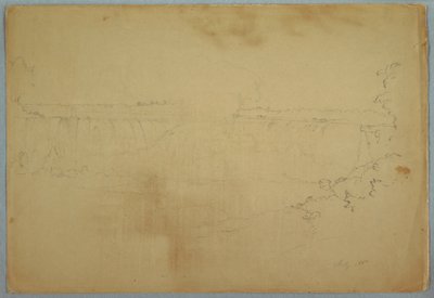 Die Kanadischen Fälle, Juli 1856 von Frederic Edwin Church