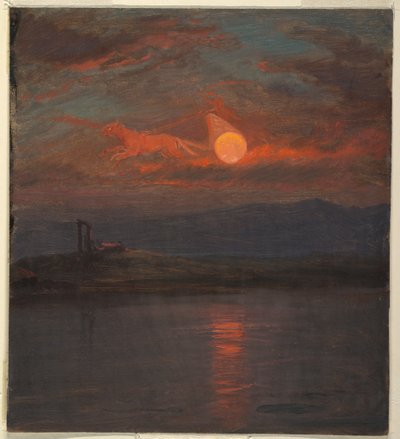 Der Sonnenwagen Fantasie, wahrscheinlich 1868–69 von Frederic Edwin Church