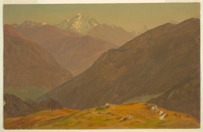Der Goell, nahe Berchtesgaden, 1868 von Frederic Edwin Church