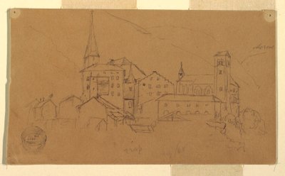 Wallis, Schweiz, August 1868 von Frederic Edwin Church