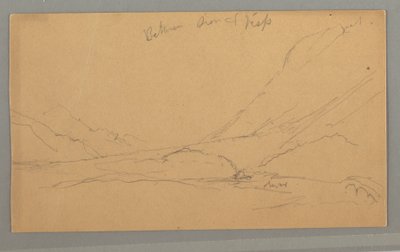 Tal aus dem Wallis, möglicherweise 1868 von Frederic Edwin Church