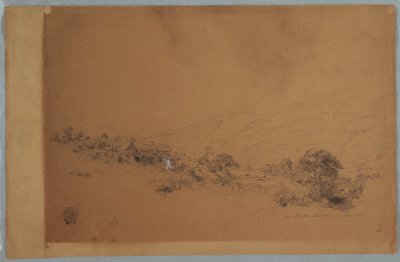 Tal mit McAllisters Sägemühle, Kolumbien, Juni 1853 von Frederic Edwin Church
