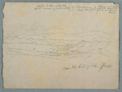 Blick vom Hügel von San Juan, wahrscheinlich Kolumbien, 1853 von Frederic Edwin Church