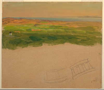Landschaft, nahe Syrien oder Griechenland von Frederic Edwin Church