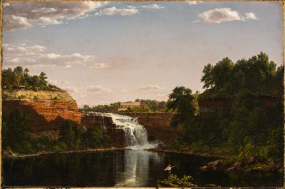 Unterer Wasserfall, Rochester von Frederic Edwin Church