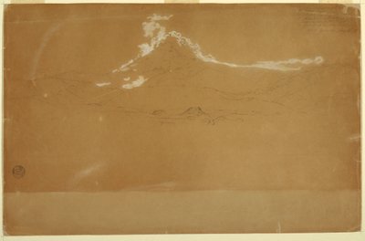 Mount Chimborazo, in der Nähe von Guanojo und Guaranda, Ecuador von Frederic Edwin Church