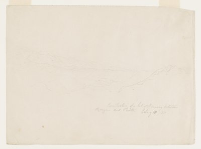 Gebirgige Landschaft zwischen Popyan und Pasto, Kolumbien von Frederic Edwin Church