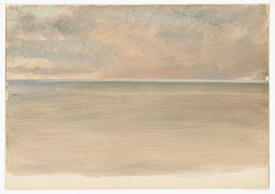 Meereslandschaft mit Eiskappe in der Ferne von Frederic Edwin Church