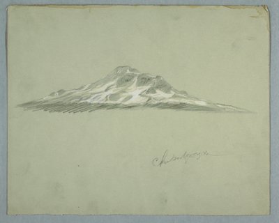 Schneebedeckter Gipfel des Chimborazo, Ecuador von Frederic Edwin Church