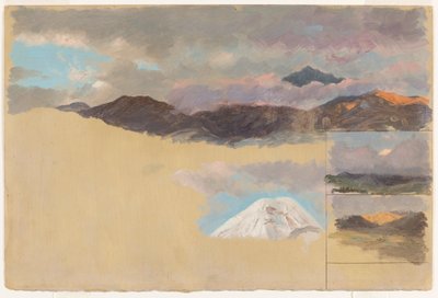 Studien des Mount Chimborazo, Ecuador von Frederic Edwin Church