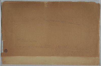 Der Chimborazo, gesehen von Riobamba, Ecuador, 13. Juli 1857 von Frederic Edwin Church