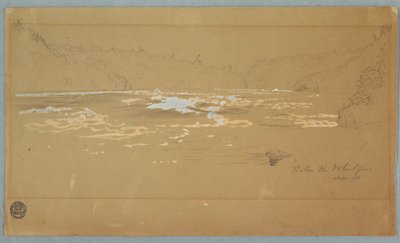 Der Fluss "Unterhalb des Strudels" von Frederic Edwin Church
