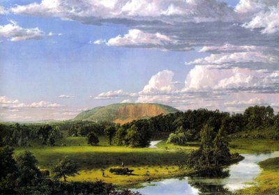West Rock, New Haven von Frederic Edwin Church