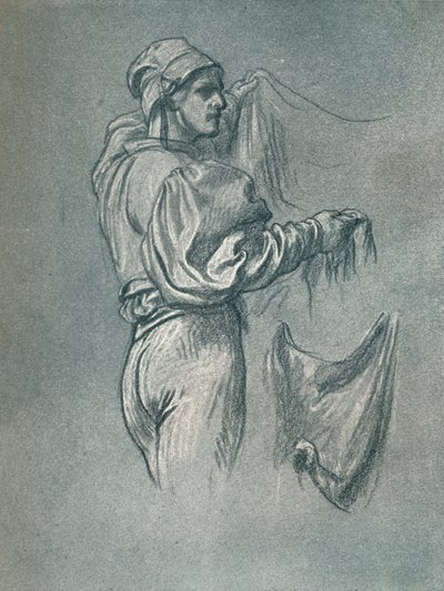 Studie für Die Künste der Industrie angewandt auf den Krieg, ca. 1870, 1897 von Frederic Leighton