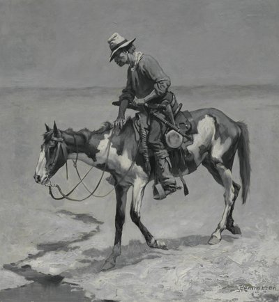 Ein Texas-Pony von Frederic Remington