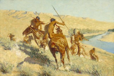 Episode des Büffelgewehrs von Frederic Remington