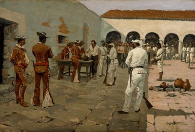 Die Mier-Expedition: Die Ziehung der schwarzen Bohne von Frederic Remington
