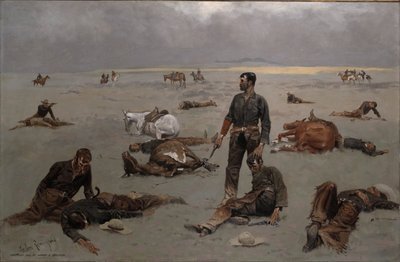 Was eine unmarkierte Kuh gekostet hat von Frederic Remington