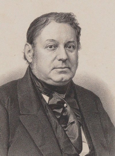 Porträt des Pianisten und Komponisten Amédée Méreaux 1802-1874 von Frederic Sorrieu