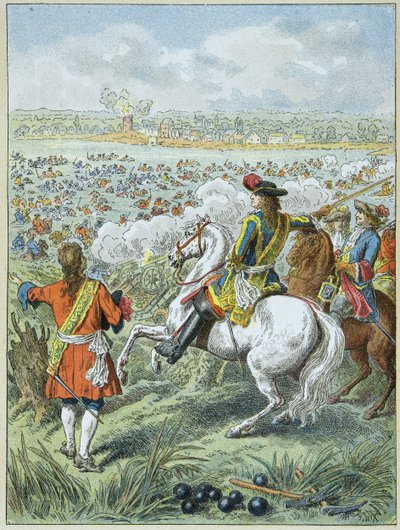 Übergang über den Rhein durch die Armeen von König Ludwig XIV. von Frederic Theodore Lix