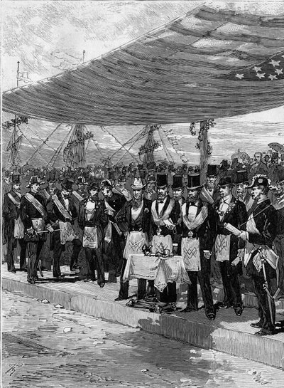 Hundertjahrfeier der Unabhängigkeit der Vereinigten Staaten von Amerika von Frederic de Haenen